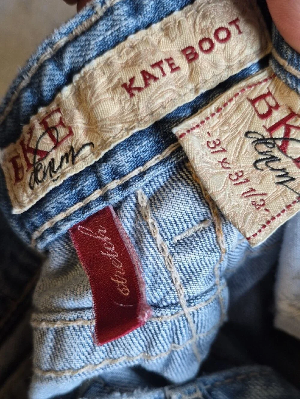 BKE Light Blue Boot Cut Jeans